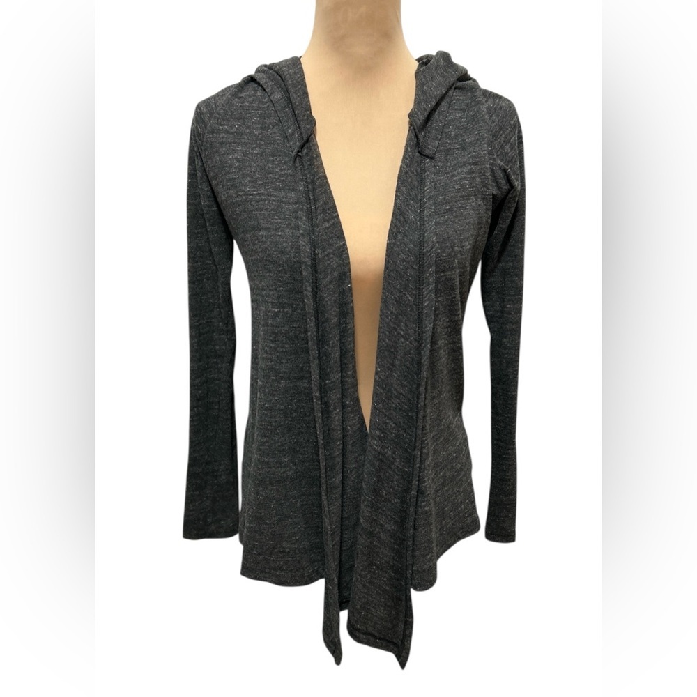 Alternative Earth Open Hoodie Cardigan Women’s Size Small Gray Excellent Shape